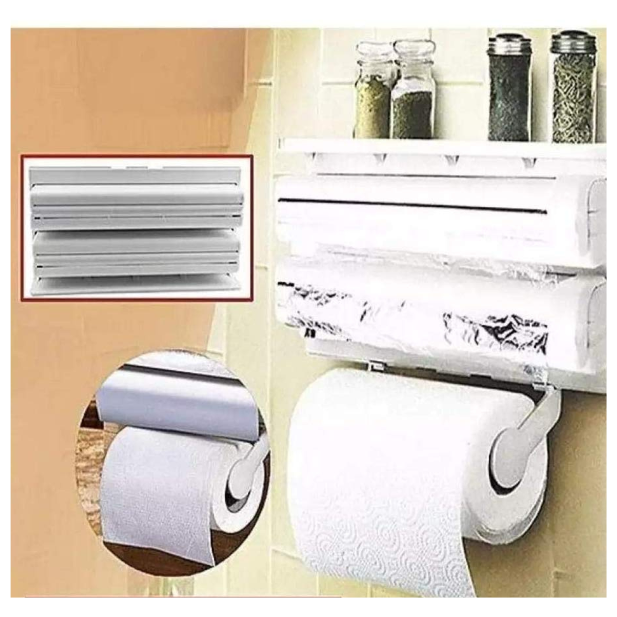 Organizador Triple para Cocina