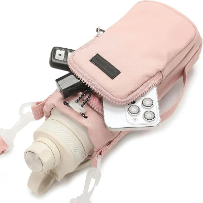 Bolsa Portátil Para botella de agua.