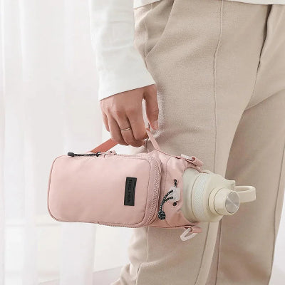 Bolsa Portátil Para botella de agua.
