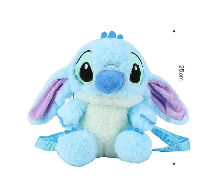 Mochila felpa Disney Stitch.